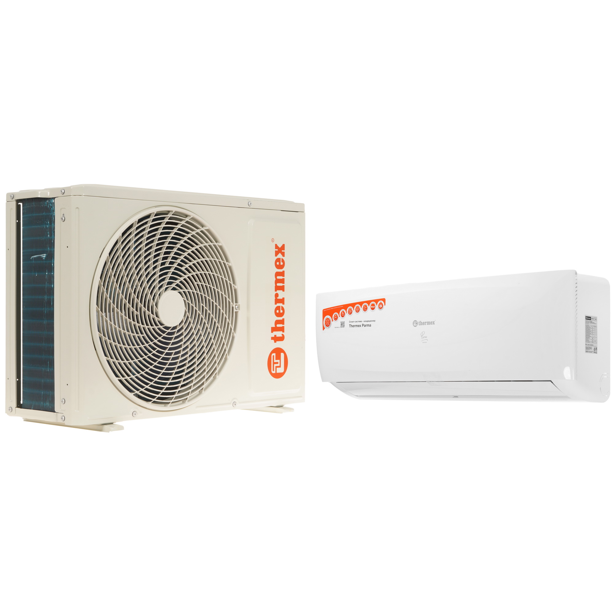 9093278 Кондиционер настенный сплит-система Thermex Sesto 12 белый STDN-0090389