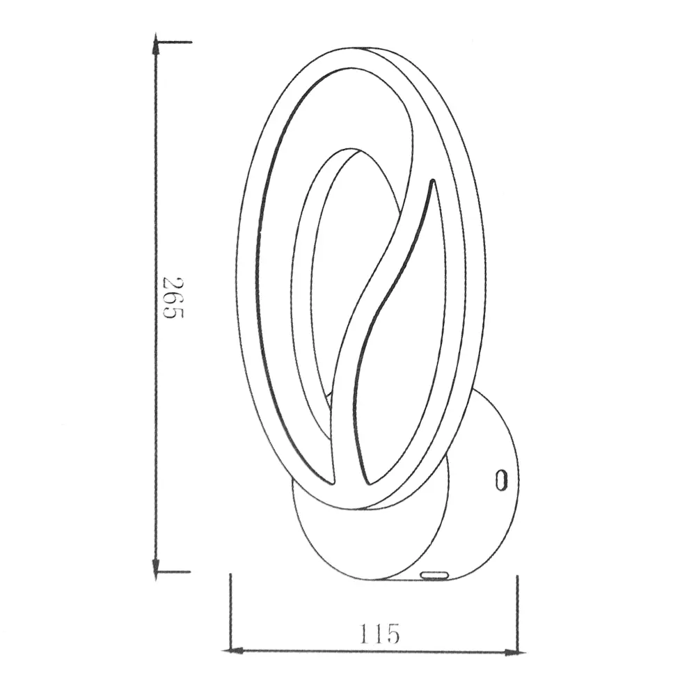 Бра светодиодное Escada 10222/1, нейтральный белый свет, цвет белый STLM-2149293 - Вид №11