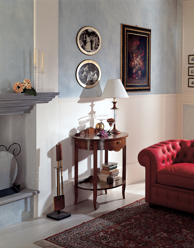 1689 Tifernoit Консоль полукруглая с ящиком Ingresso  - Вид №1