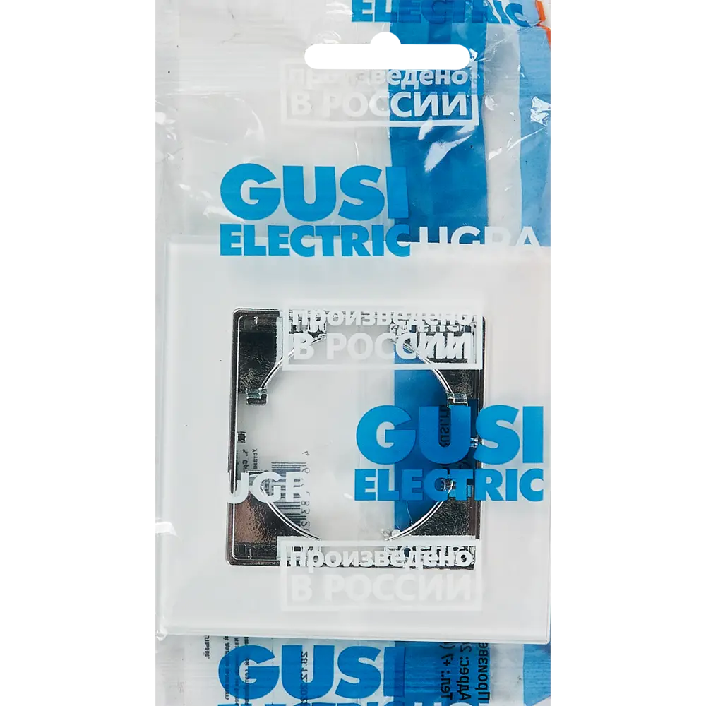 Рамка GUSI Electric Ugra для розеток и выключателей - белая элегантность 86408196 STLM-0068769 - Вид №3
