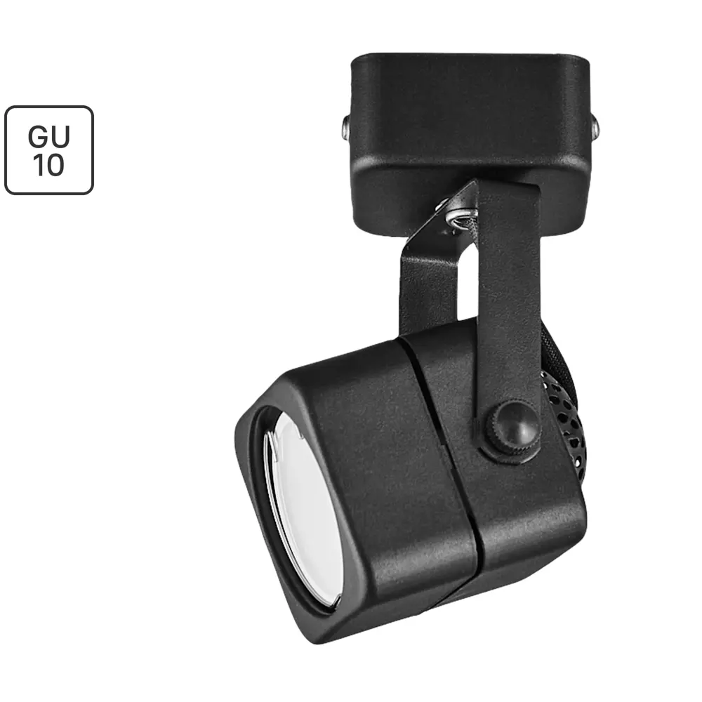 Спот поворотный Fametto S611 3 м² GU10 цвет черный 84609022 STLM-2026047 