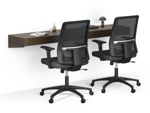 Подвесной стол в облагороженном