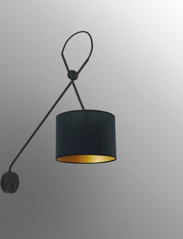 Стальной настенный светильник с порошковым покрытием с гибкой рукояткой Novalux MISS PR ARCH-00066029 - Вид №1