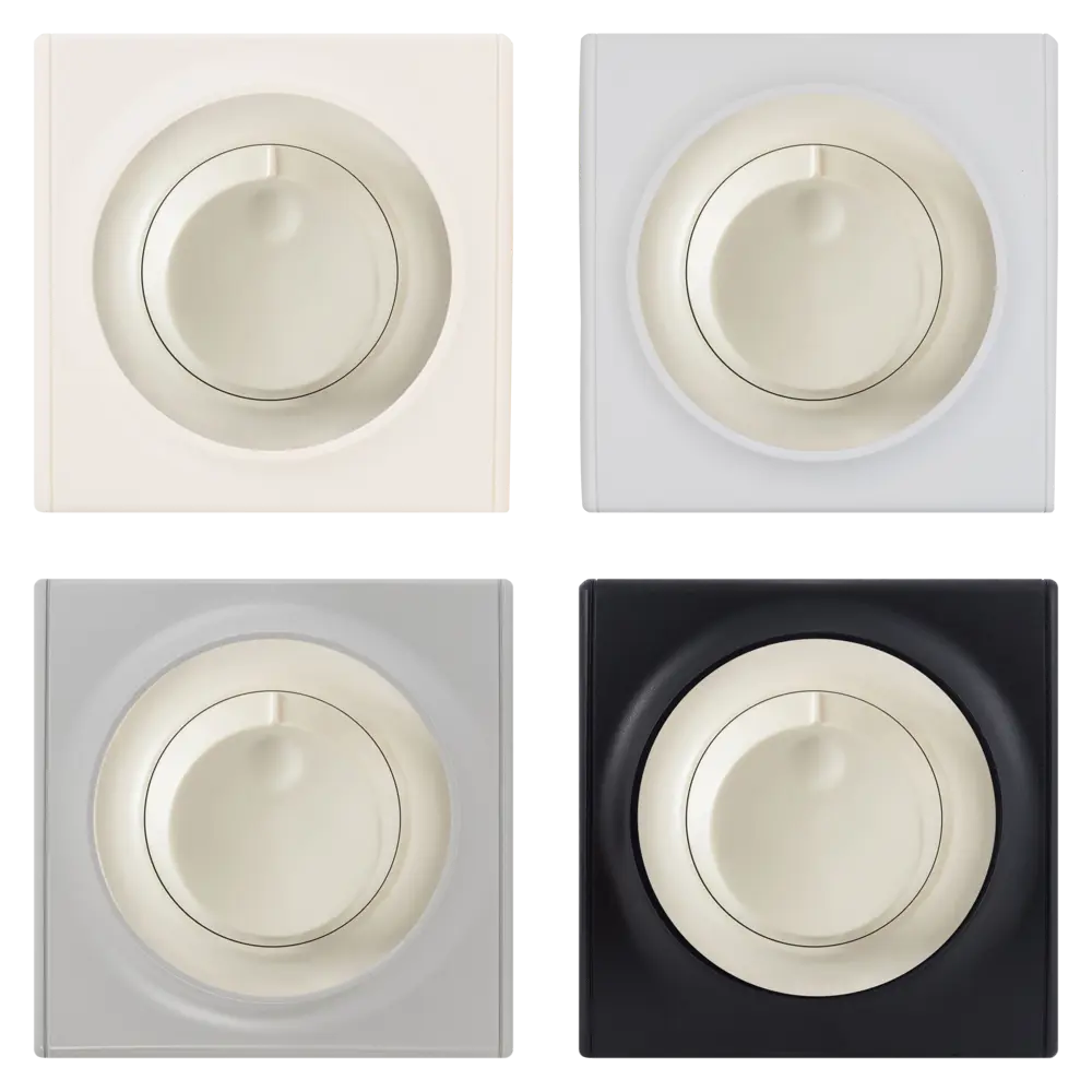 82126998 Диммер встраиваемый Onekey Florence 600 Вт цвет бежевый STLM-0019883 ONEKEYELECTRO - Вид №1