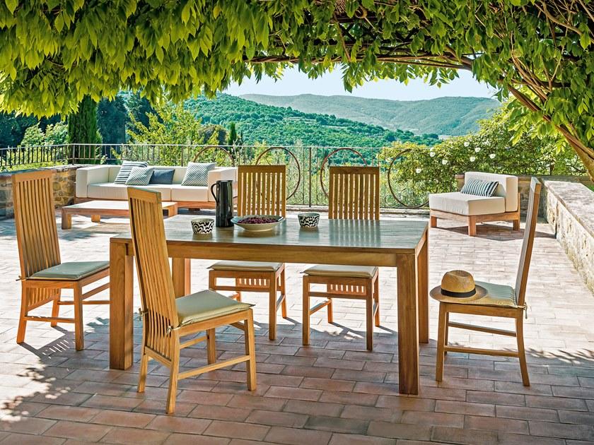 Il Giardino di Legno Прямоугольный садовый стол Ratio Rati0417 - Вид №1