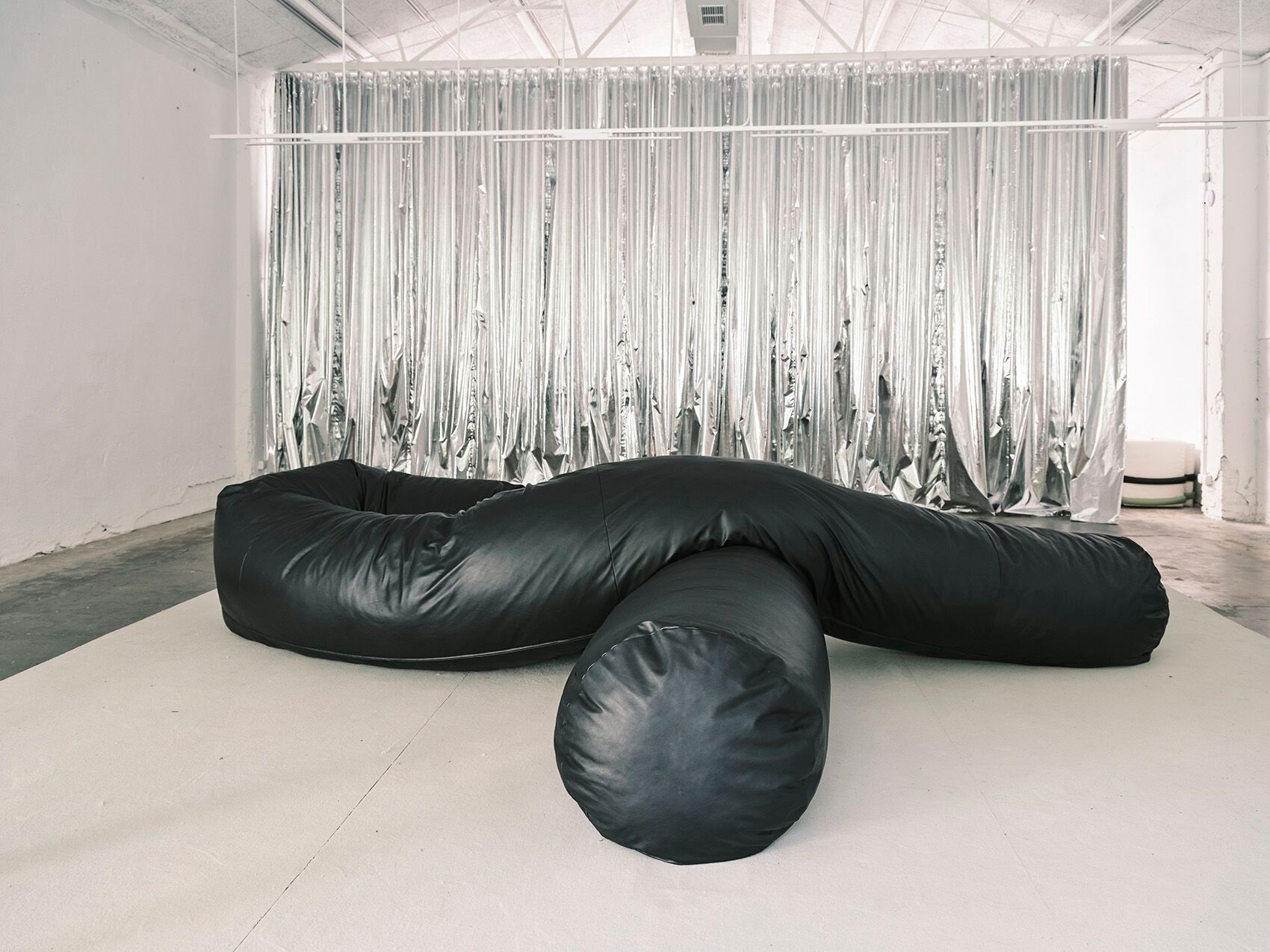 Трансформируемый диван из полиэфирного волокна BD Barcelona SAUSAGE ARCH-00022982 - Вид №44