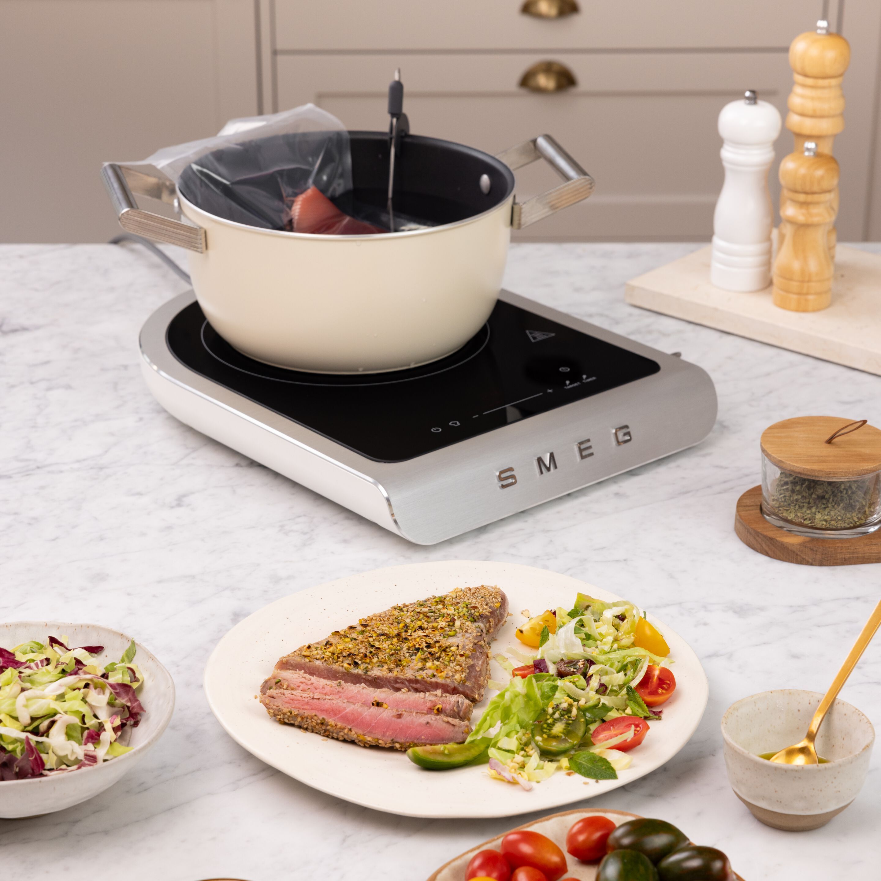 Портативная индукционная плита Smeg эстетическая ARCH-00033652 - Вид №19