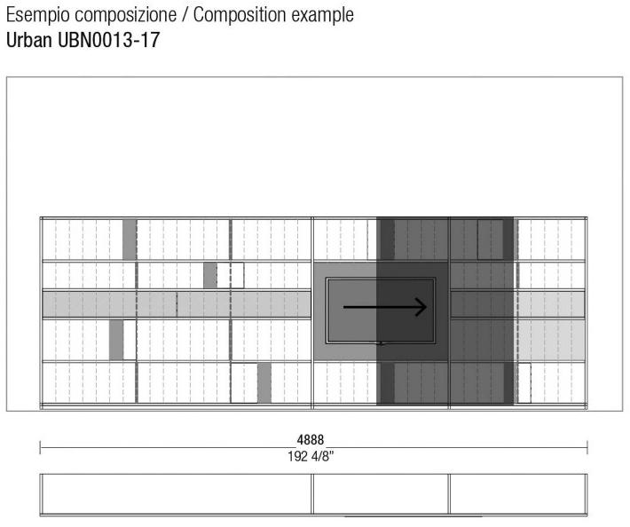 MisuraEmme Модульная лакированная стенка для хранения Atelier sun-id-1353225 - Вид №14