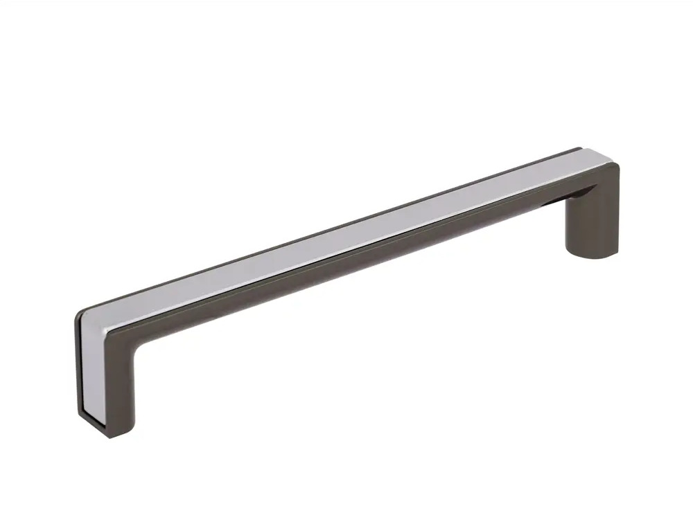 86899790 Ручка-скоба мебельная Still ЦАМ 160 мм цвет черный STLM-1008514