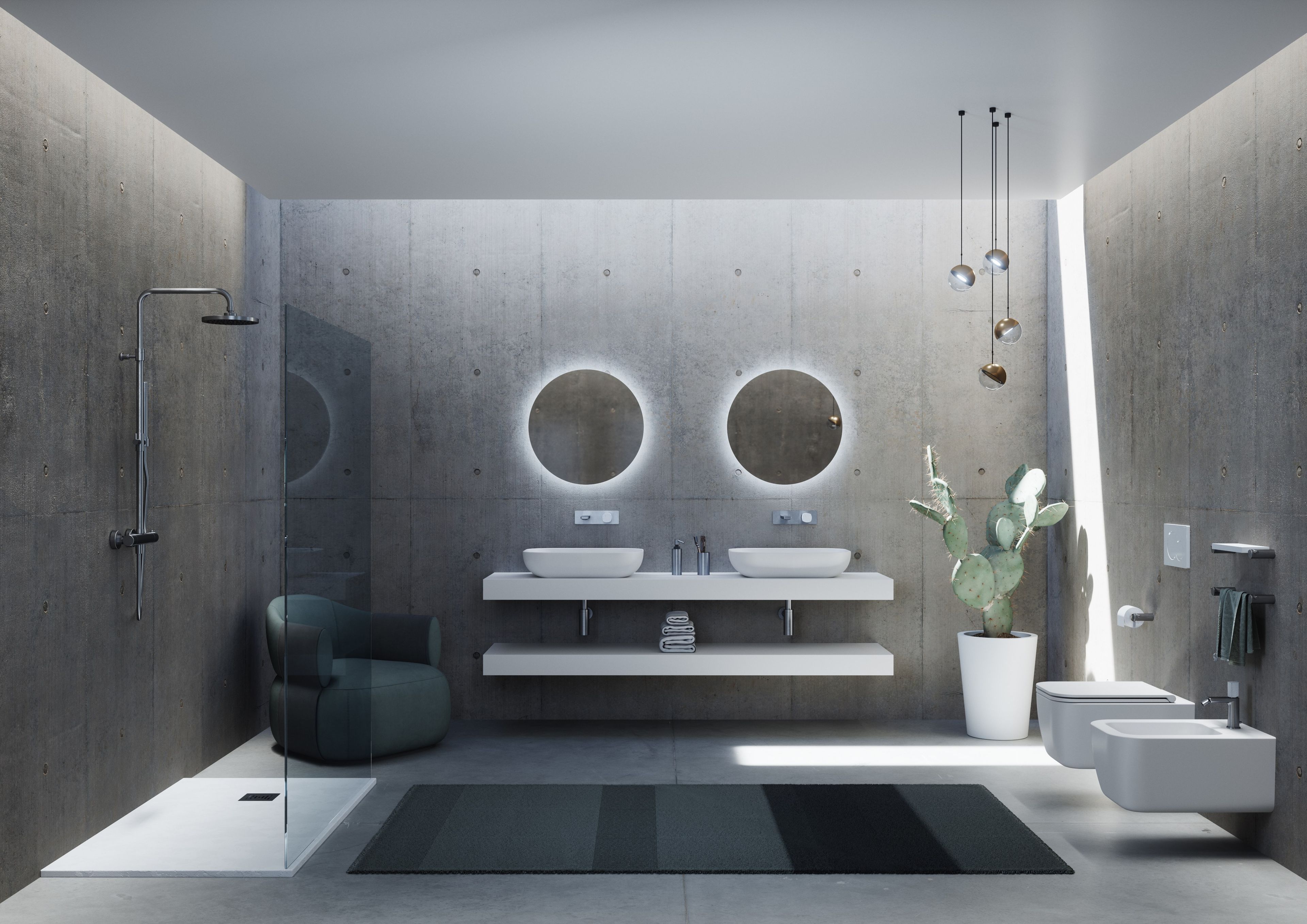 Керамическое подвесное биде GSG Ceramic Design ARCH-00053760 - Вид №2