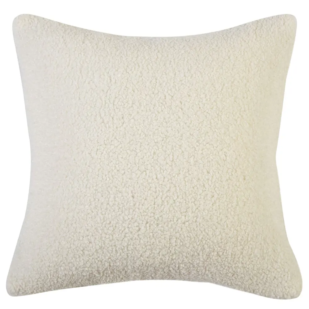 СТОЛИЦА ТЕКСТИЛЯ - Декоративная подушка Букле 45х45 см в нежном цвете экрю 89428268 STLM-1585133