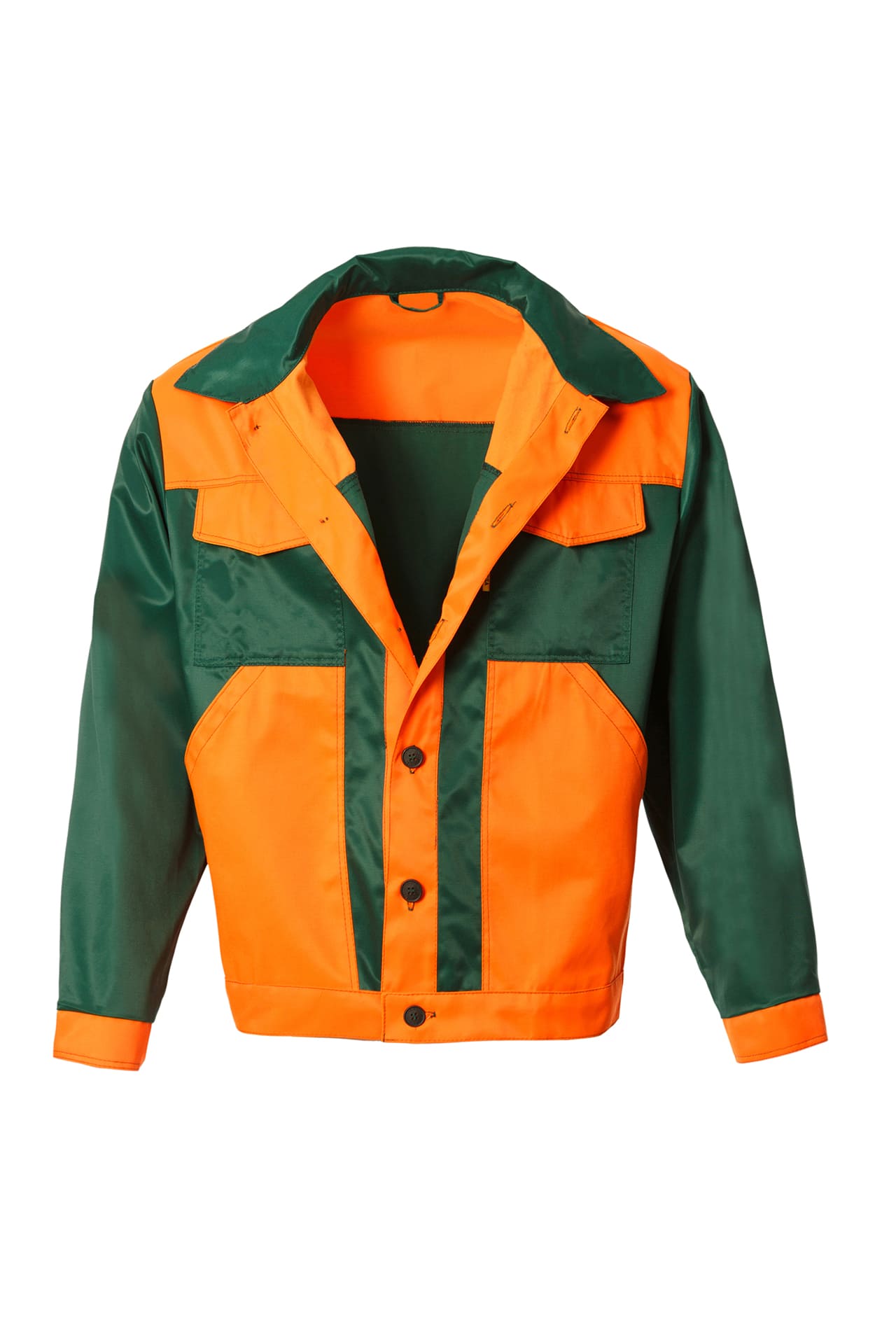 61670 Костюм "Мастер" оранжево-зеленый  Летняя спецодежда  размер 60-62/182-188  - Вид №3