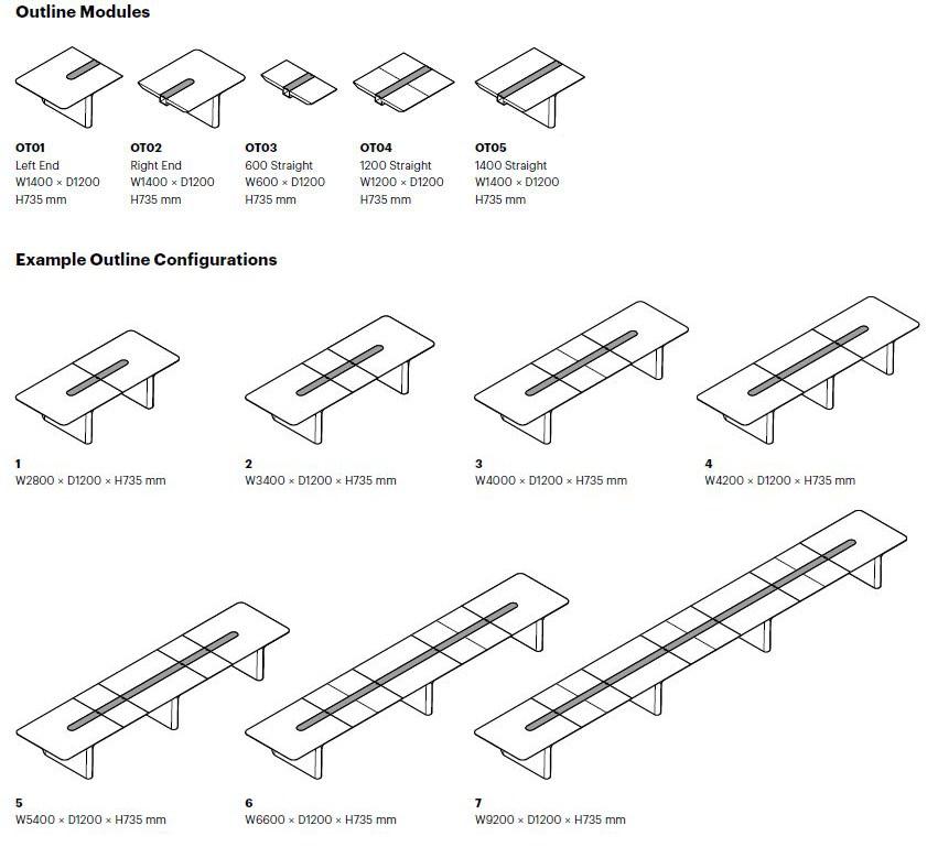Isomi Стол для переговоров с твердой поверхностью sun-id-1423769 - Вид №3