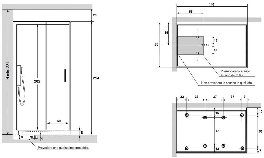 Gruppo Geromin Многофункциональная душевая кабина из хрусталя с турецкой баней Soul sun-id-1501817 - Вид №4