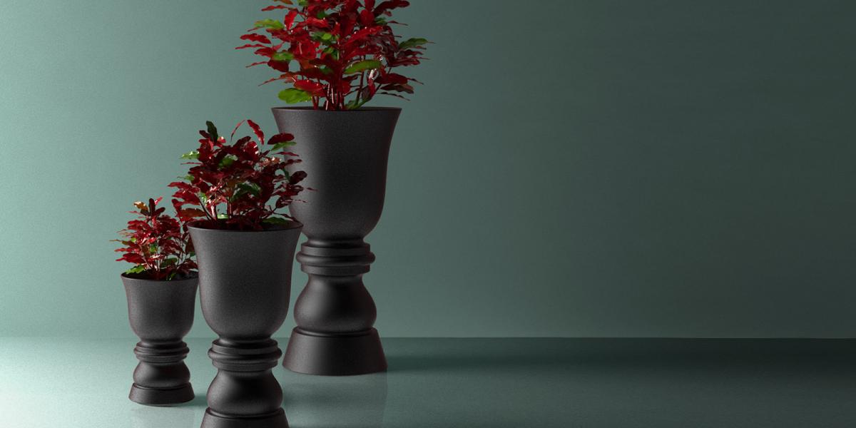 070410 Кашпо диаметр 55х100 Vondom SUAVE - Вид №10