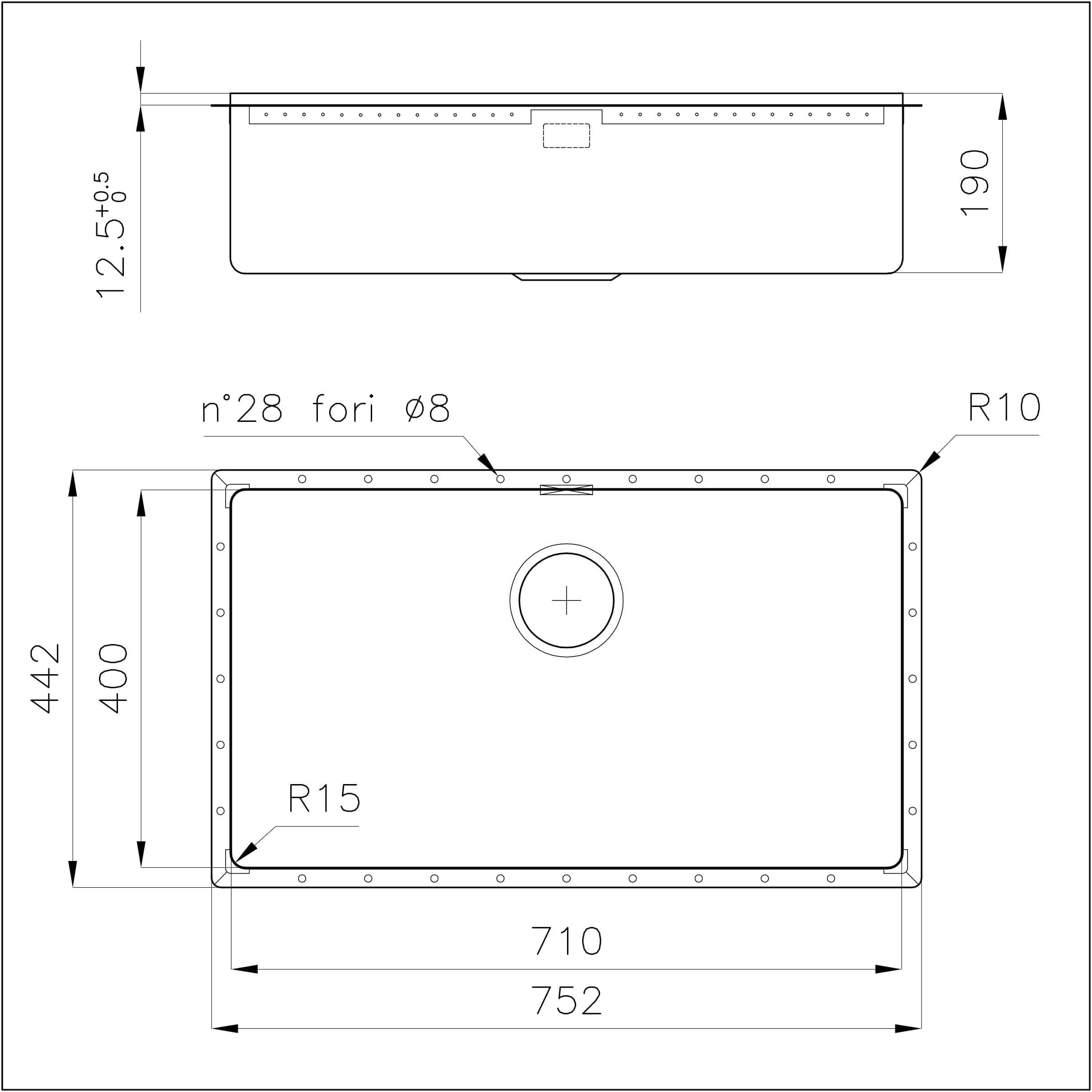 4157051 Раковина Phantom Edge - 4157051 Fosterspa  - Вид №1