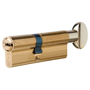 Цилиндр Kale 164SM-90-C-BP, 35х45 мм, ключ/вертушка, цвет золото 82394760 STLM-2185889