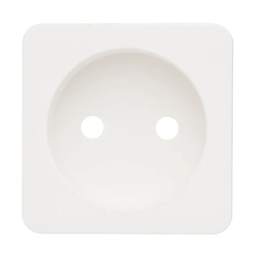 Накладка для розетки без заземления Lexman Cosy, цвет белый STLM-2115120