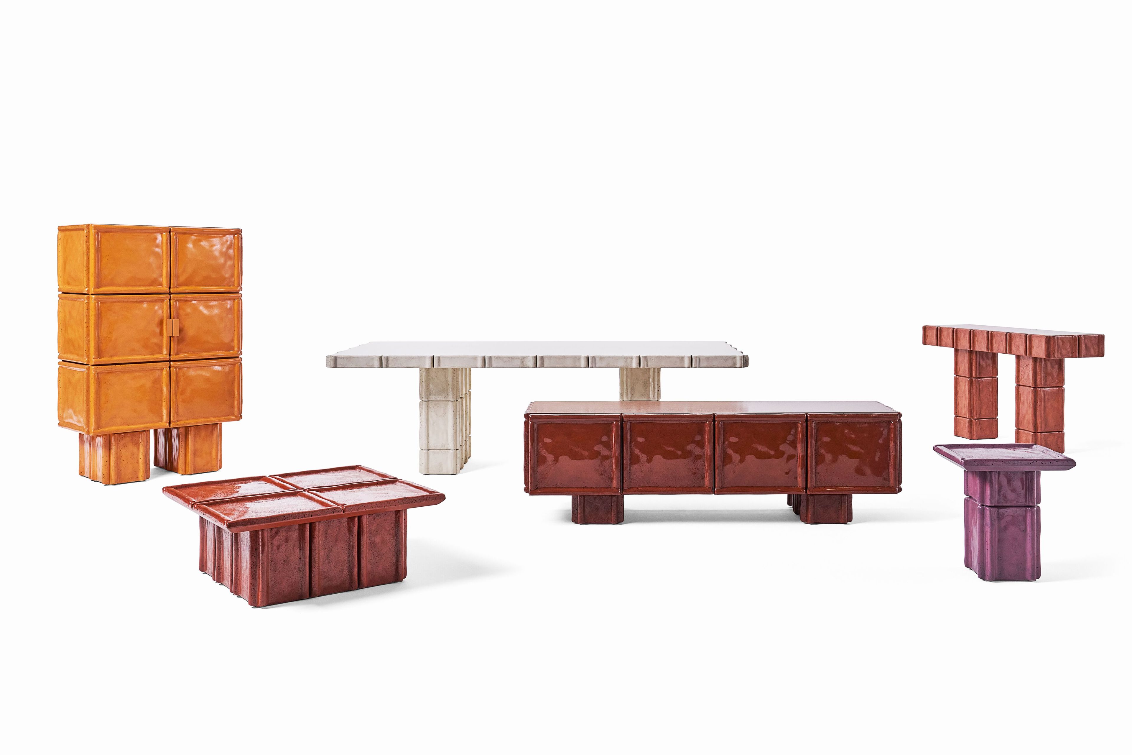 Шкаф в Cimento® с ящиками Riva ARCH-00133386 - Вид №9