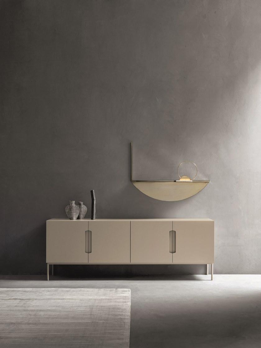 ZANETTE Буфет из лакированной древесины с распашными дверцами Montgomery sun-id-1380025 - Вид №1