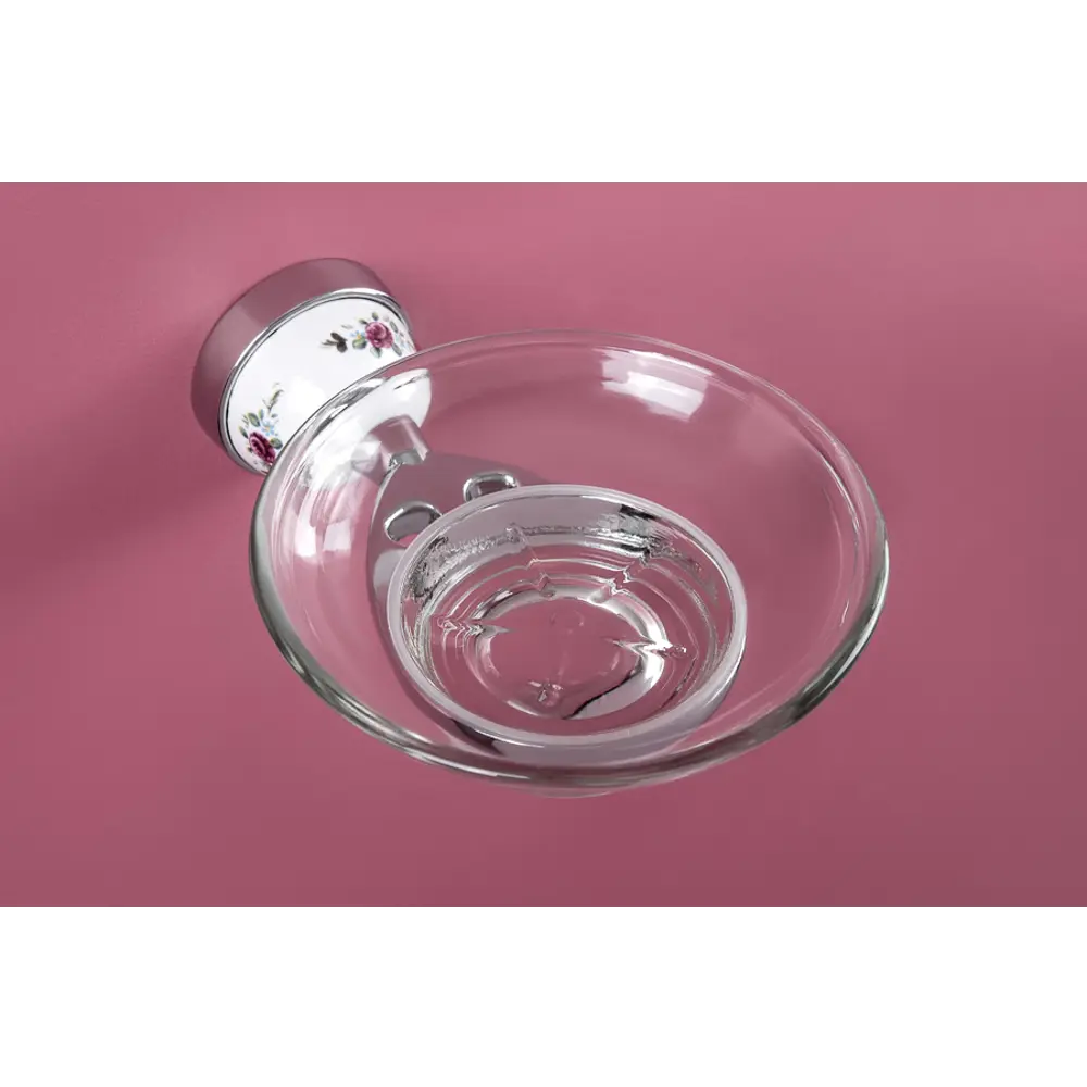 Мыльница подвесная «Rose» цвет прозрачный VERRAN STLM-2060941 - Вид №3