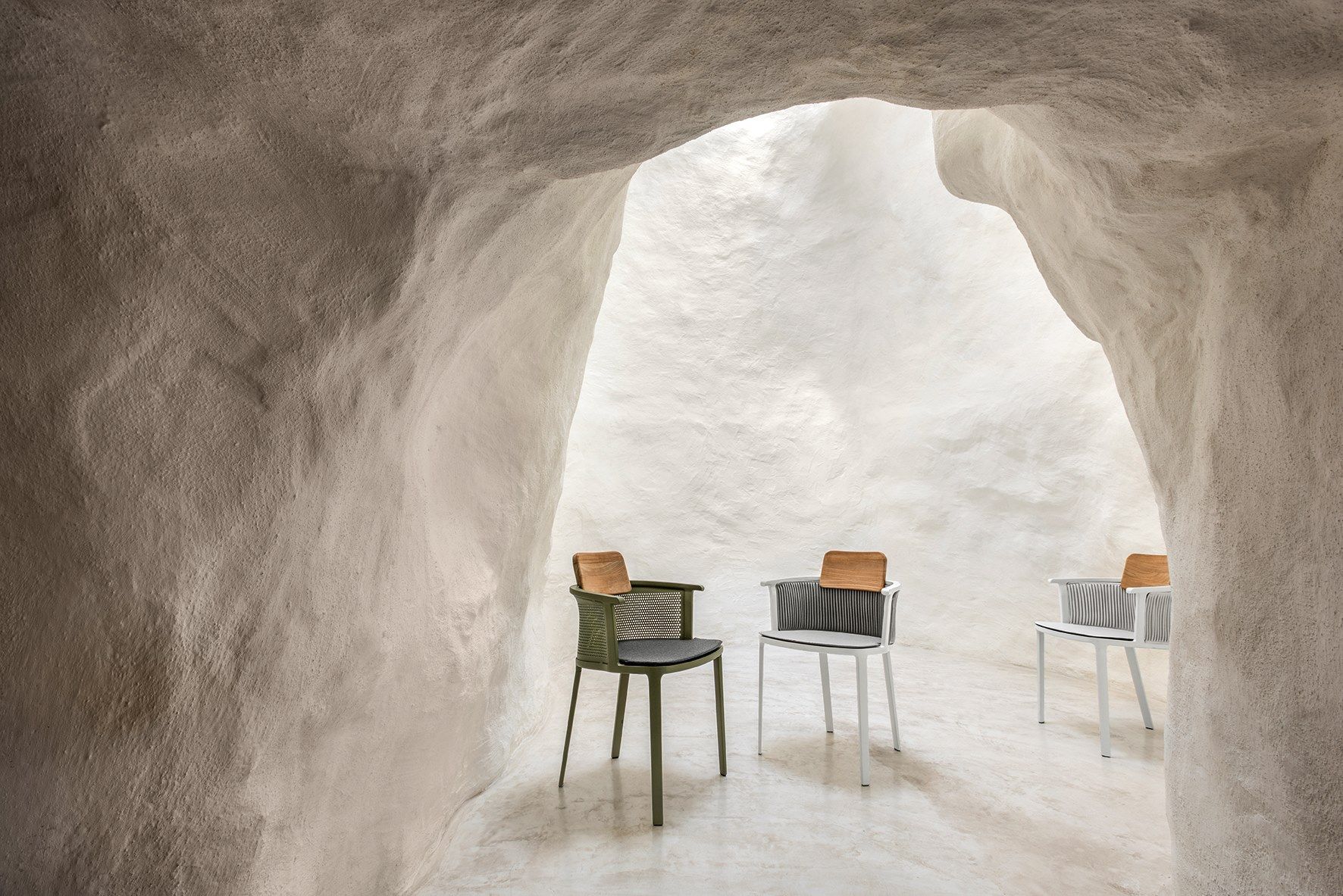 Алюминиевый штабелируемый садовый стул Ethimo Nicolette ARCH-00119635 - Вид №7