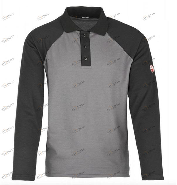 INNEX Футболка-поло мл с боковой панелью 55% co-45% pl (180 г / кв.м) Ducati workwear sun-id-1385197