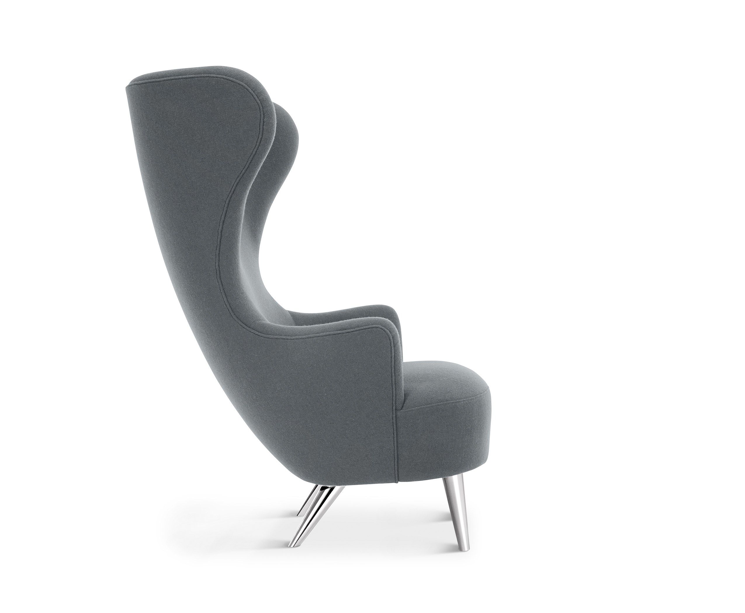 Тканевое кресло-шпагат Tom Dixon Wingback ARCH-00030040 - Вид №3