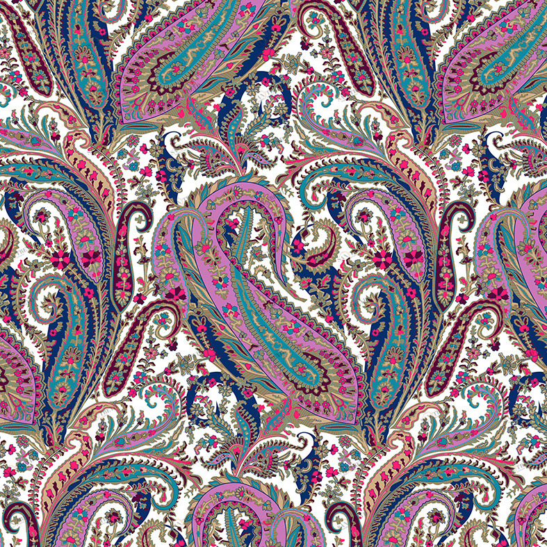 COLORISTICA Ткань мебельная  Микровелюр  Liberty Розовый / разноцветный Liberty col.06