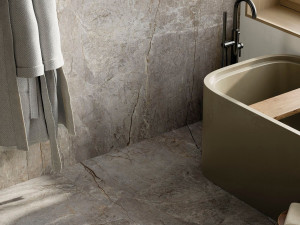 Пол / керамогранит с мраморным эффектом