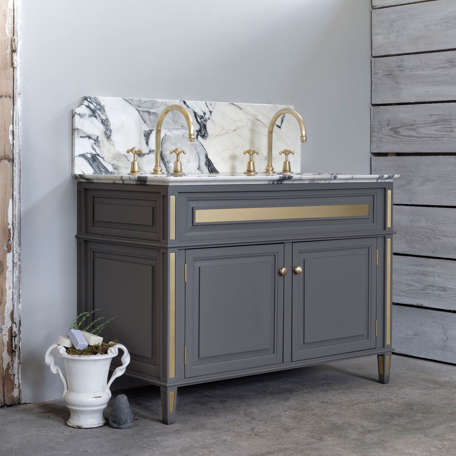 Vanity Units Раковина The Pyrford Double Vanity Catchpoleandrye  - Вид №3