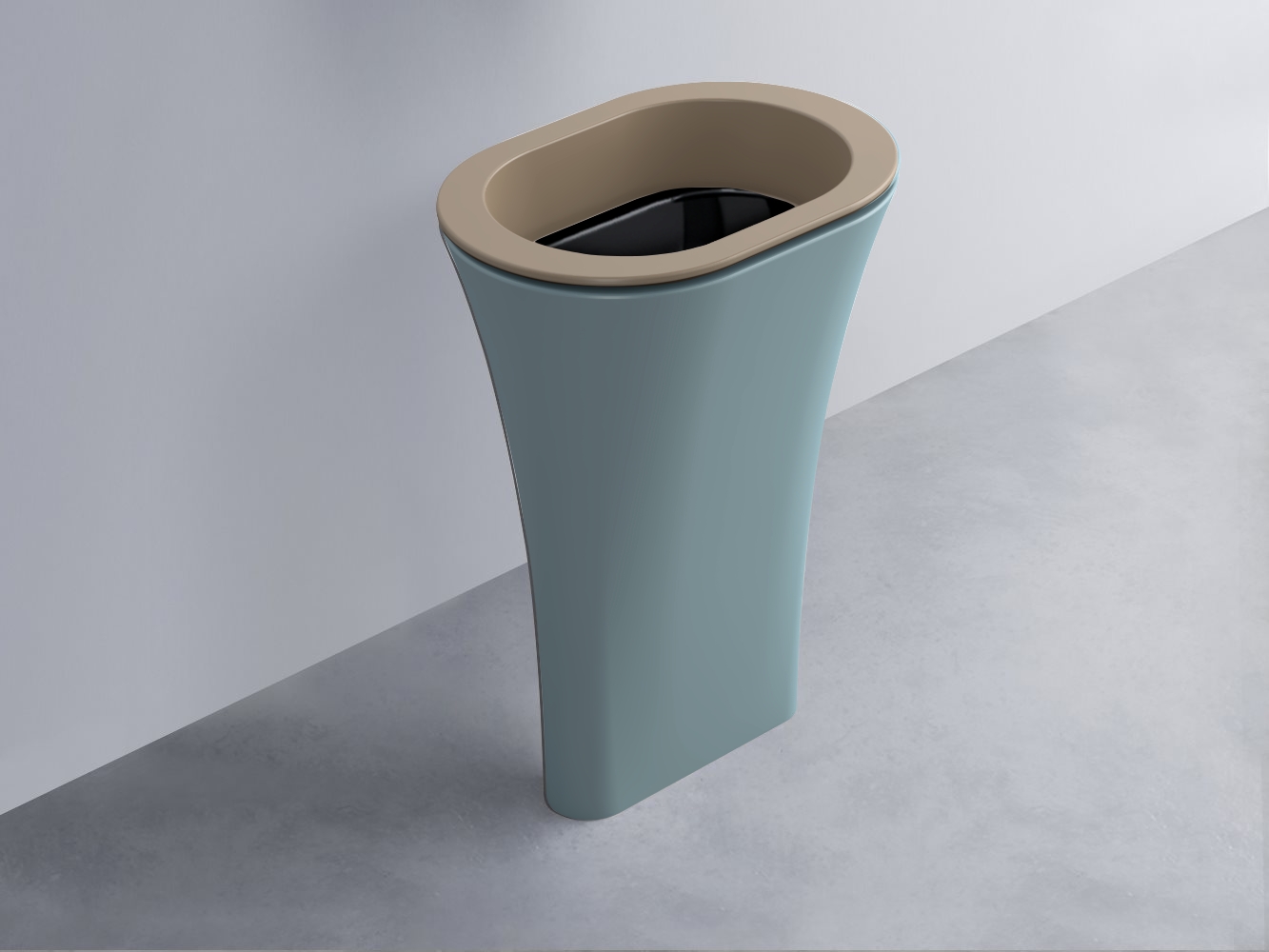 AMLA65-AN+AMPILO-N+AMCOLO-PL Раковина Amedeo Ovale отдельностоящая cielo Enjoy + Amedeo Ceramica Cielo