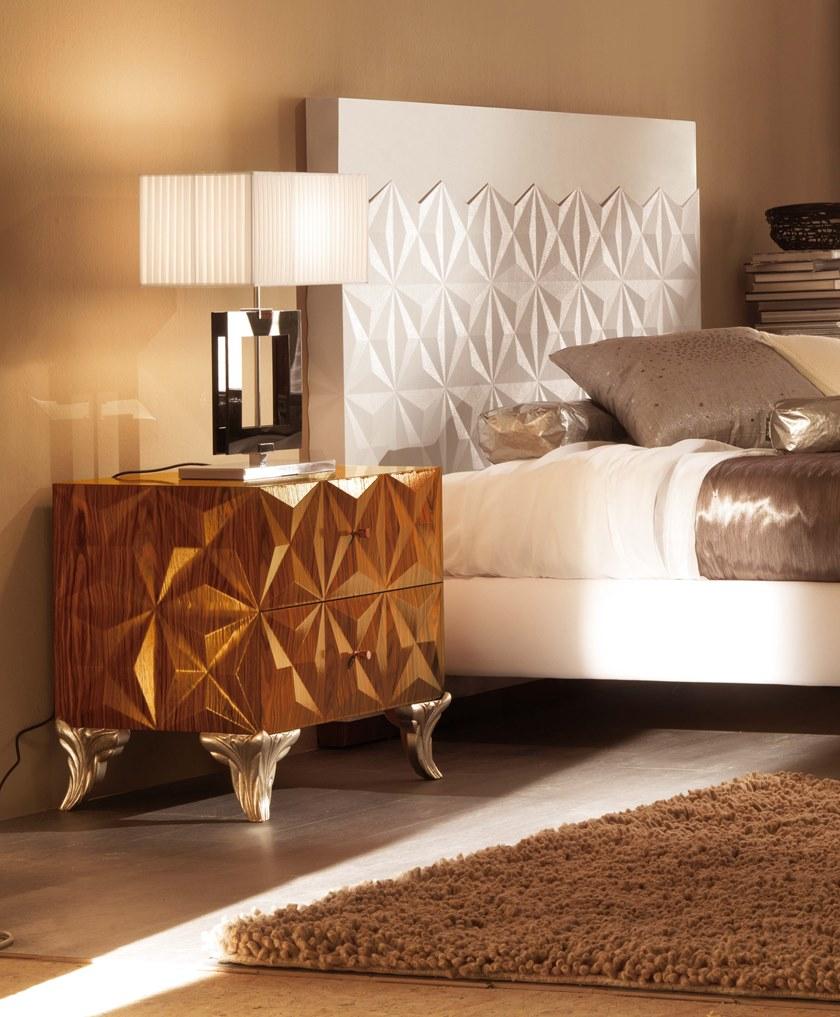 Bizzotto Деревянная тумбочка с ящиками Diamond sun-id-1490281 - Вид №1