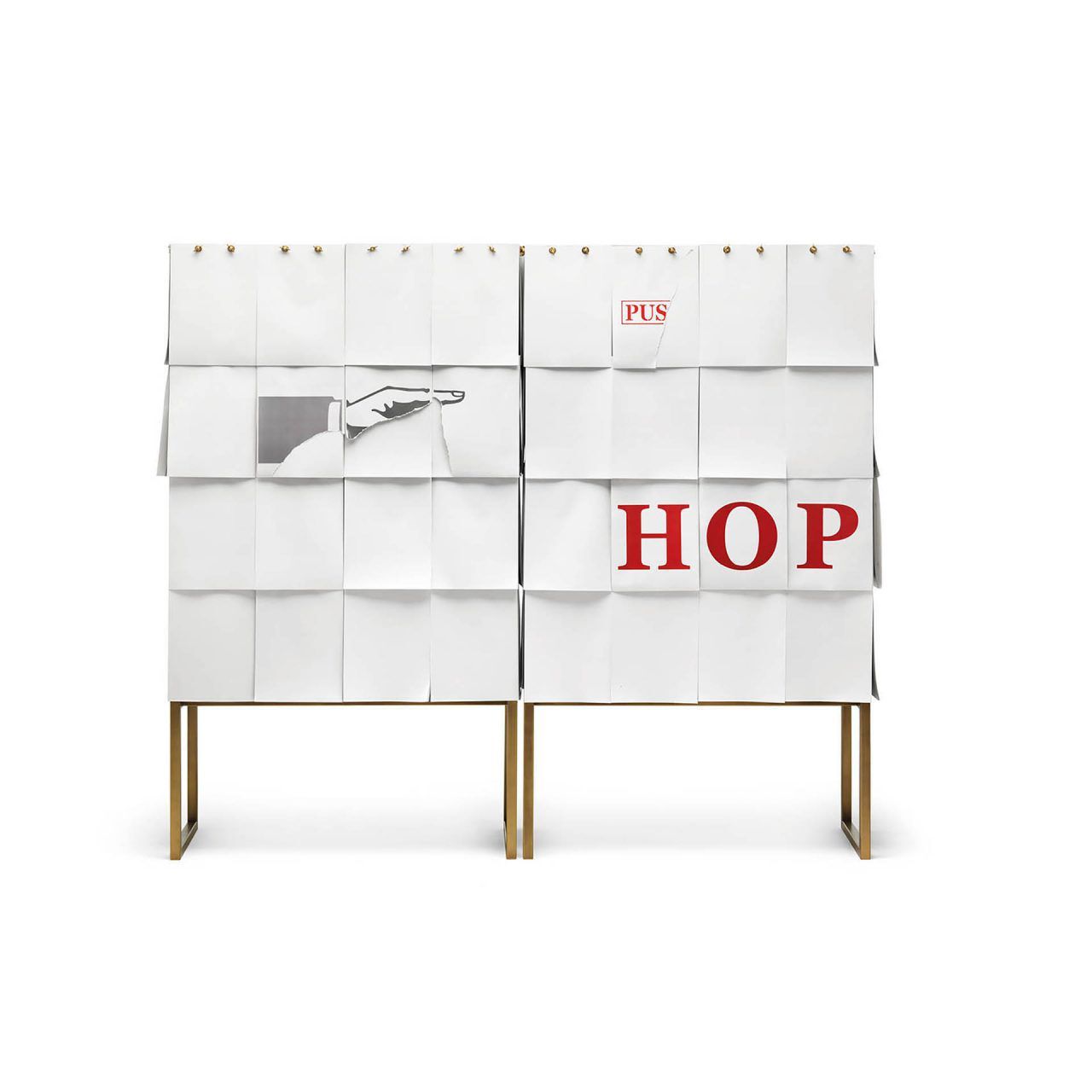 Шкаф из МДФ с распашными дверцами Mogg NOTES ARCH-00045866 - Вид №1