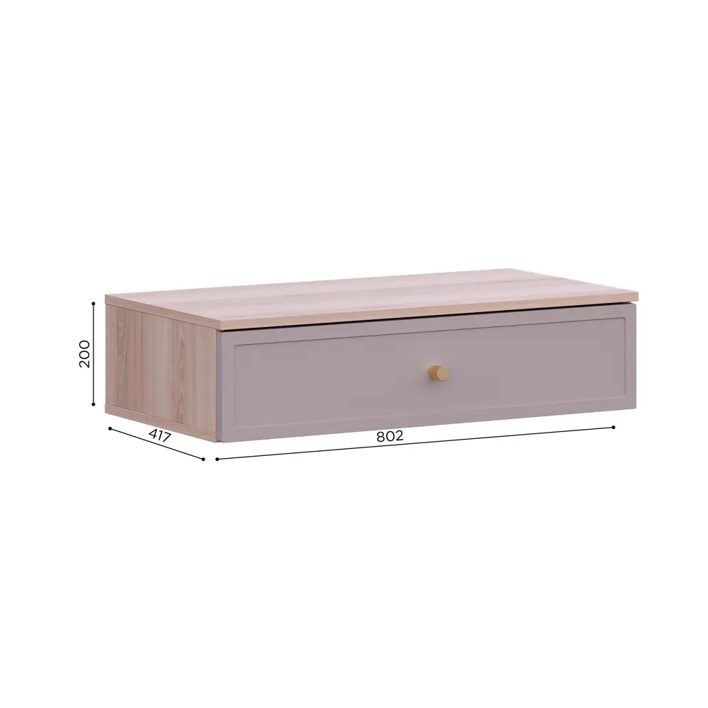 Консоль KONSENSA Лион Амьен 80x20x41.7 см ЛДСП цвет бежевый 89448122 STLM-2045984 - Вид №7