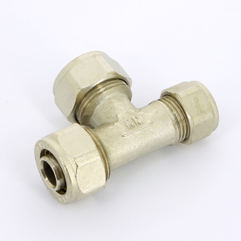 Тройник обжим редукционный HENCO 20х20х16 28202016 - Вид №2