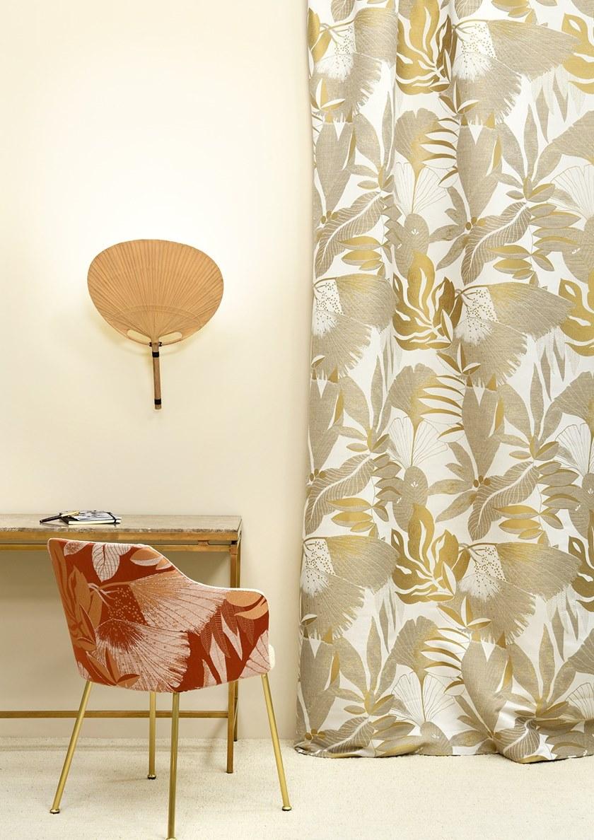 LELIEVRE Жаккардовая ткань с цветочными мотивами Nature précieuse 0609 - Вид №3