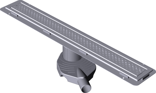 Канализационная арматура  Душевые лотки Advantix  Решетки VIEGA 619 084 1)3) Модель 4964.10 Santreyd  - Вид №3