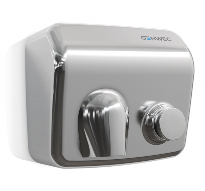 GW01 26 04 02 Genwec Ручная сушилка для рук из нержавеющей стали Classicflow 