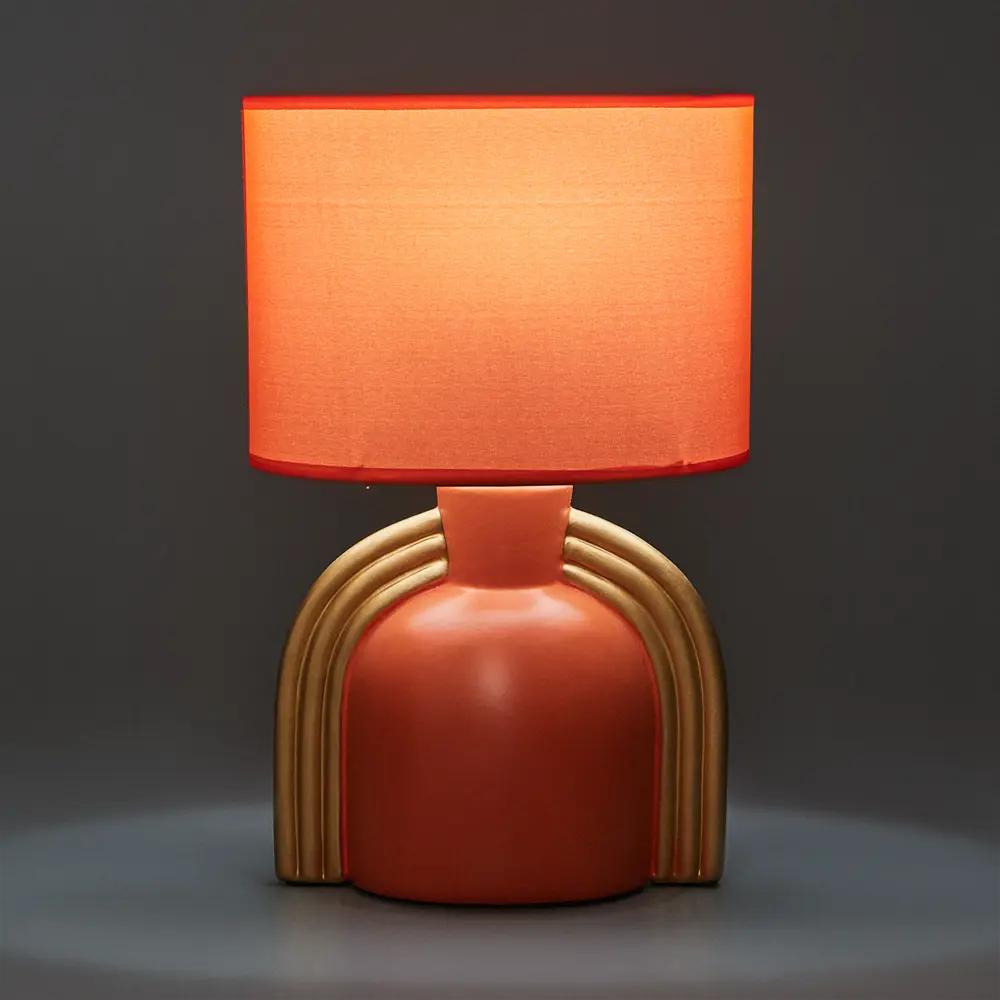 Настольная лампа Rivoli Bella 7068-501 цвет оранжевый STLM-2033308 - Вид №2