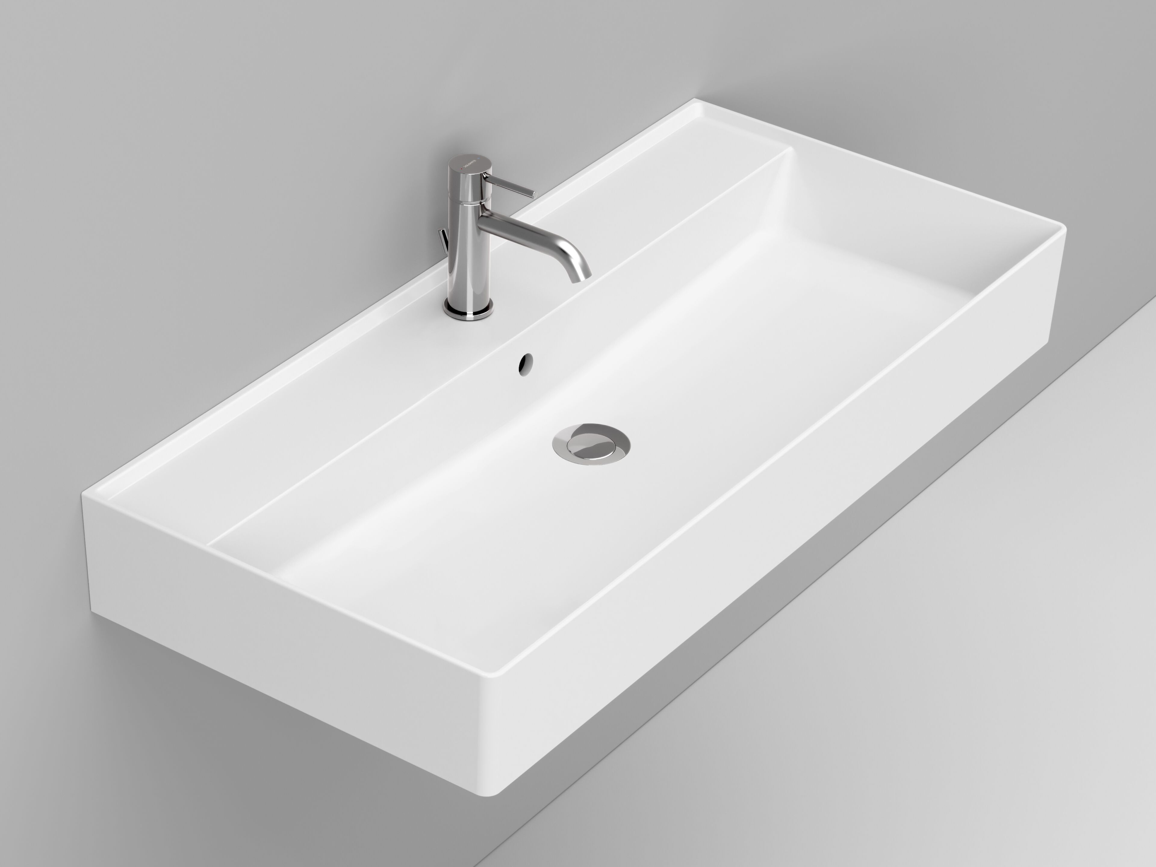 Керамическая подвесная раковина с переливом Ceramica Dolomite несколько ARCH-00063195