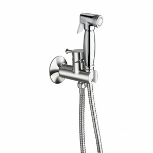 CRIWJ677 Клапан смесителя для унитаза / биде со встроенным держателем трубки для душа и гибким шлангом Cristina Rubinetterie