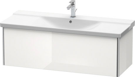 XS408304343 Тумбочка подвесная XSquare #XS4083 1210 x 473 мм Базальт матовый, декор Duravit - Вид №2