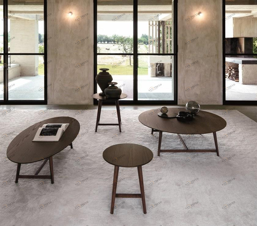 Désirée divani Круглый журнальный столик из мдф sun-id-1408266