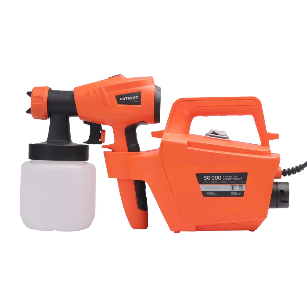 Краскопульт Patriot SG 900 для профессионального окрашивания поверхностей 86489423 STLM-1441545 - Вид №1