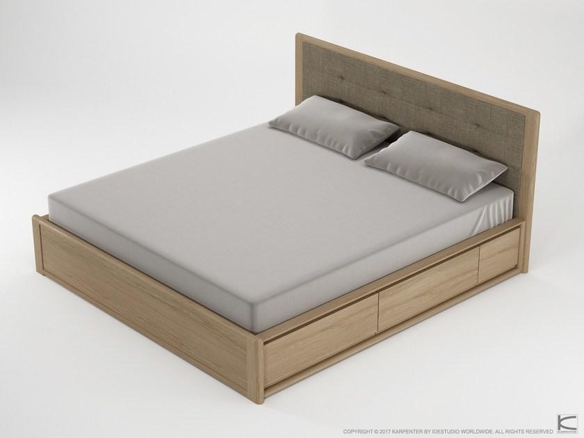 KARPENTER Двуспальная кровать из дерева Circa17 sun-id-1401654 - Вид №3