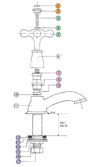 503920KK21 Кран Bandini Classic Santreyd - Вид №1