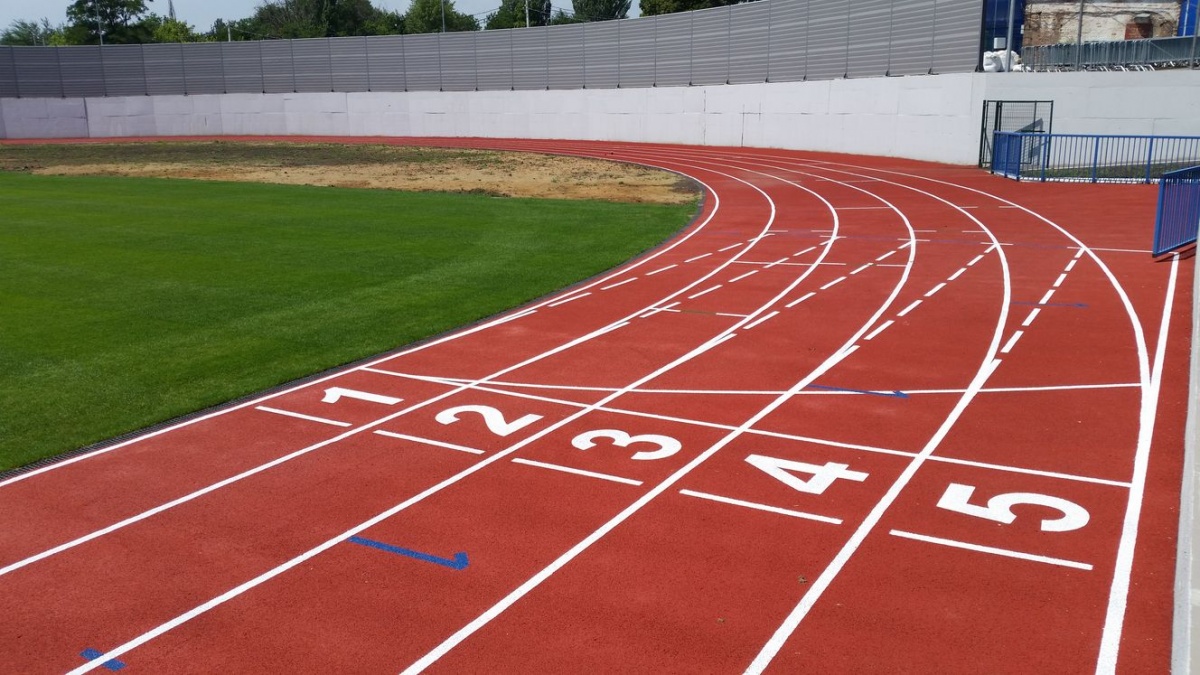 Бесшовное покрытие для спортивных площадок. Резиновое покрытие ЭКОПРОФИТ 01-259 - Вид №1