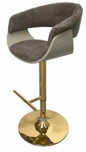 Vismara Design Бархатный барный стул со спинкой Luxury entertainment