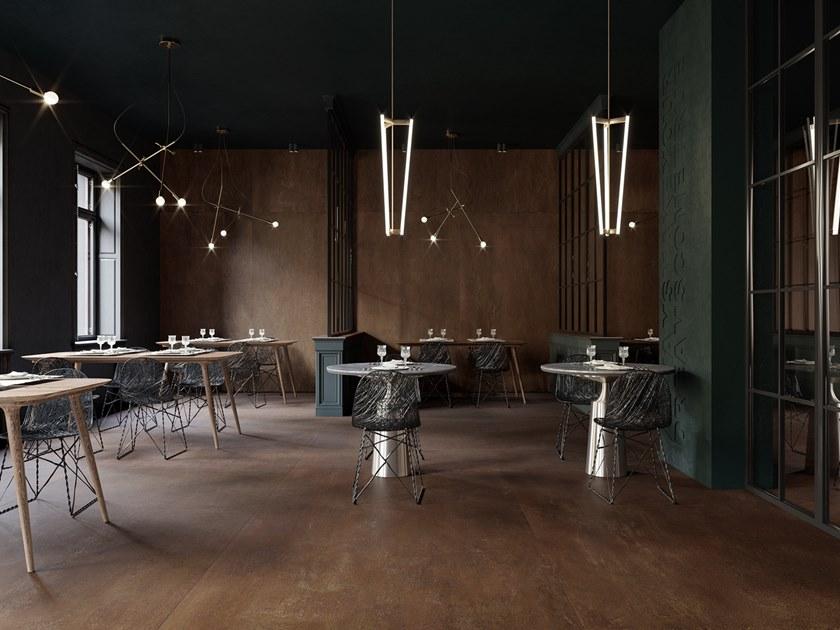 Arklam Внутренняя и внешняя керамическая плитка для стен / пола с металлическим эффектом 6 mm sun-id-1379743 - Вид №1